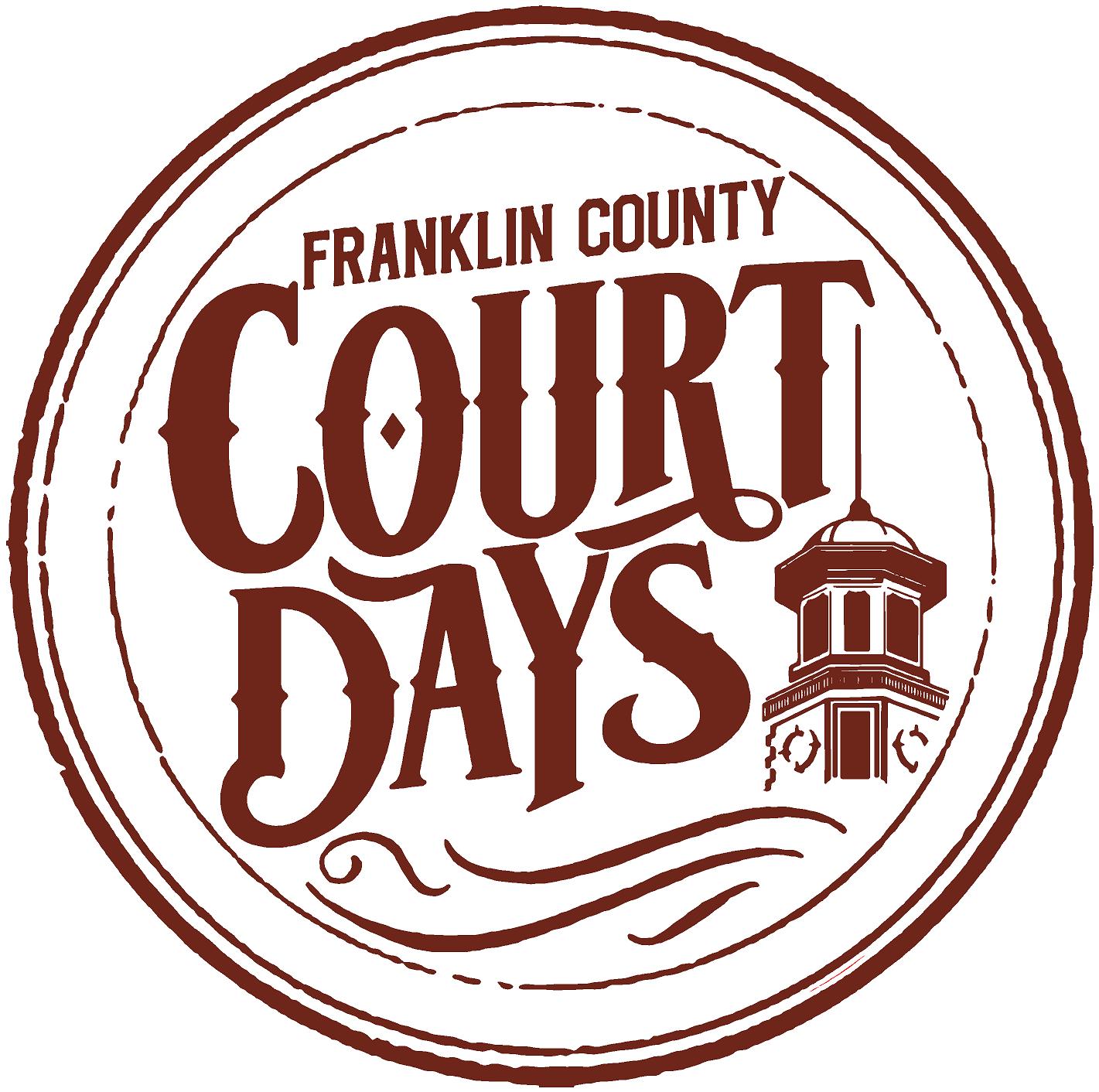 Celebrate Court Days in Franklin County on Saturday, June 13